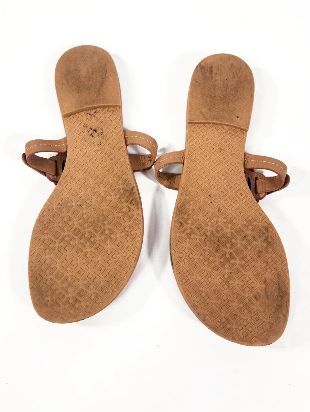 Tory Burch Pink Beige Sandals Size 6.5